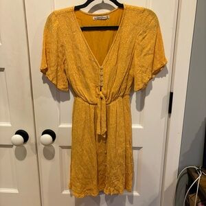 Abercrombie and Fitch Yellow Dress